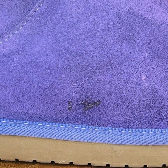 Ugg Koolaburra Star Mini Lined Sheepskin Boots Purple Kids Youth Size 4 - Picture 3 of 11